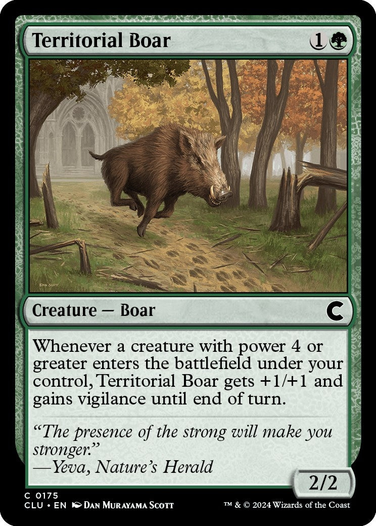 Image for Territorial Boar (175) - Magic: The Gathering
