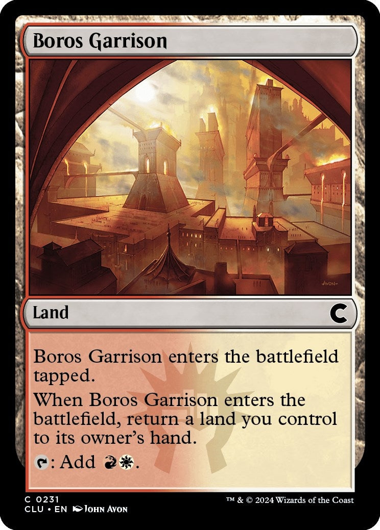 Image for Boros Garrison (231) - Magic: The Gathering