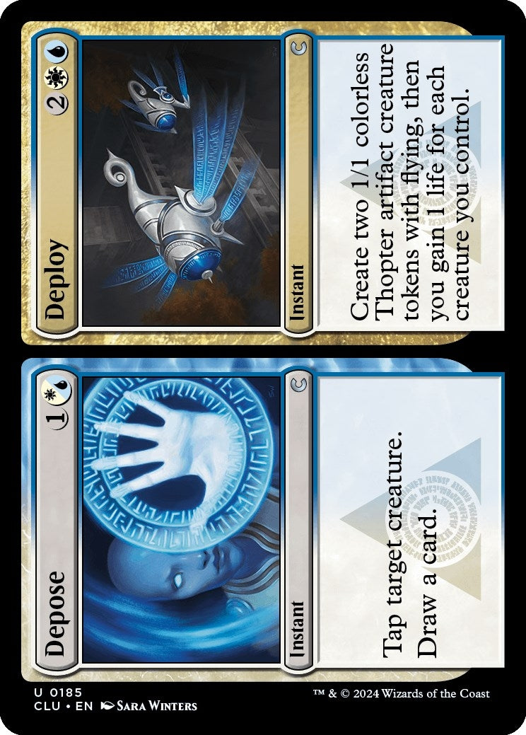 Image for Depose // Deploy (185) - Magic: The Gathering