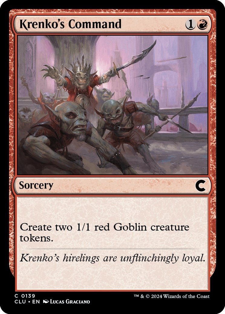 Image for Krenko's Command (139) - Magic: The Gathering