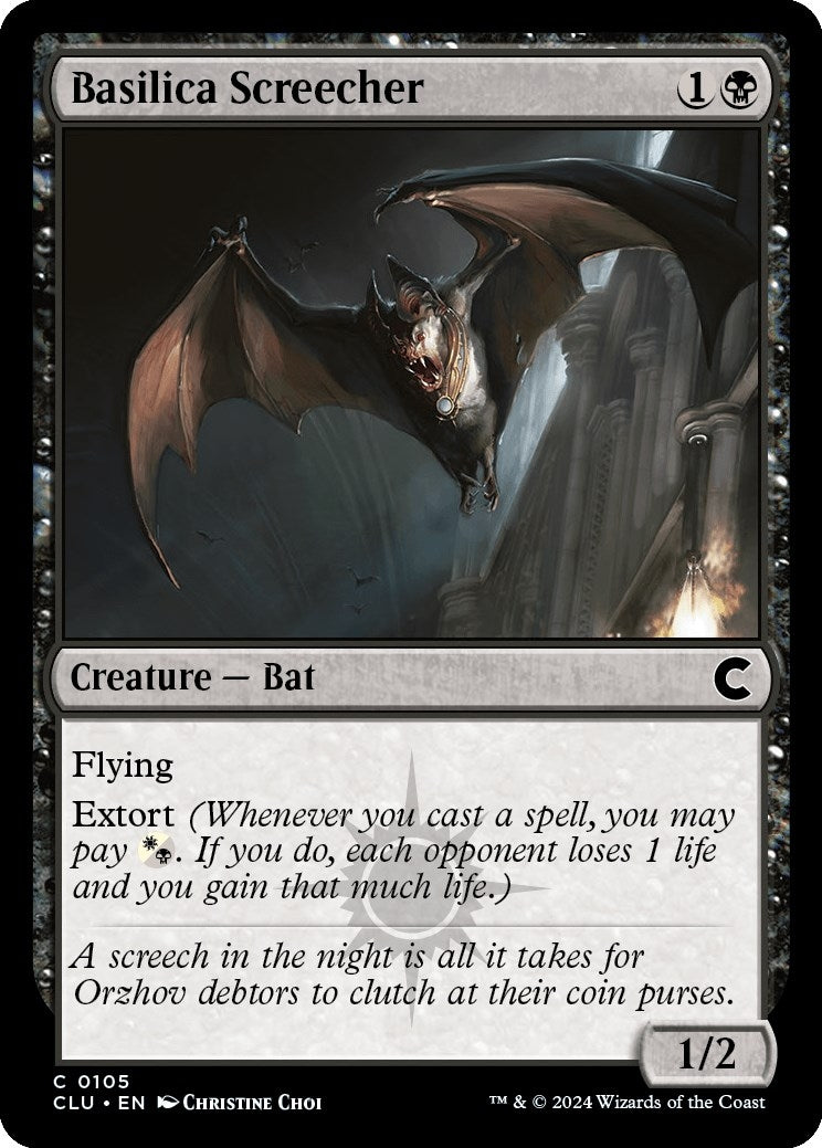 Image for Basilica Screecher (105) - Magic: The Gathering