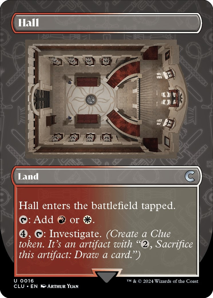 Image for Hall (Borderless) (16) - Magic: The Gathering