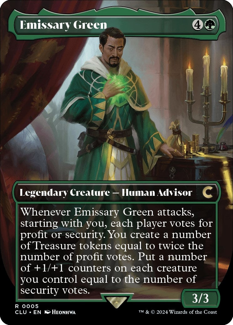 Image for Emissary Green (Borderless) (5) - Magic: The Gathering