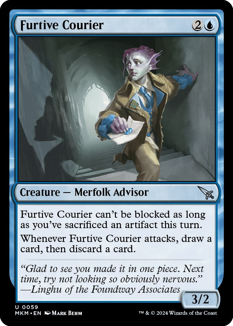 Image for Furtive Courier (59) - Magic: The Gathering