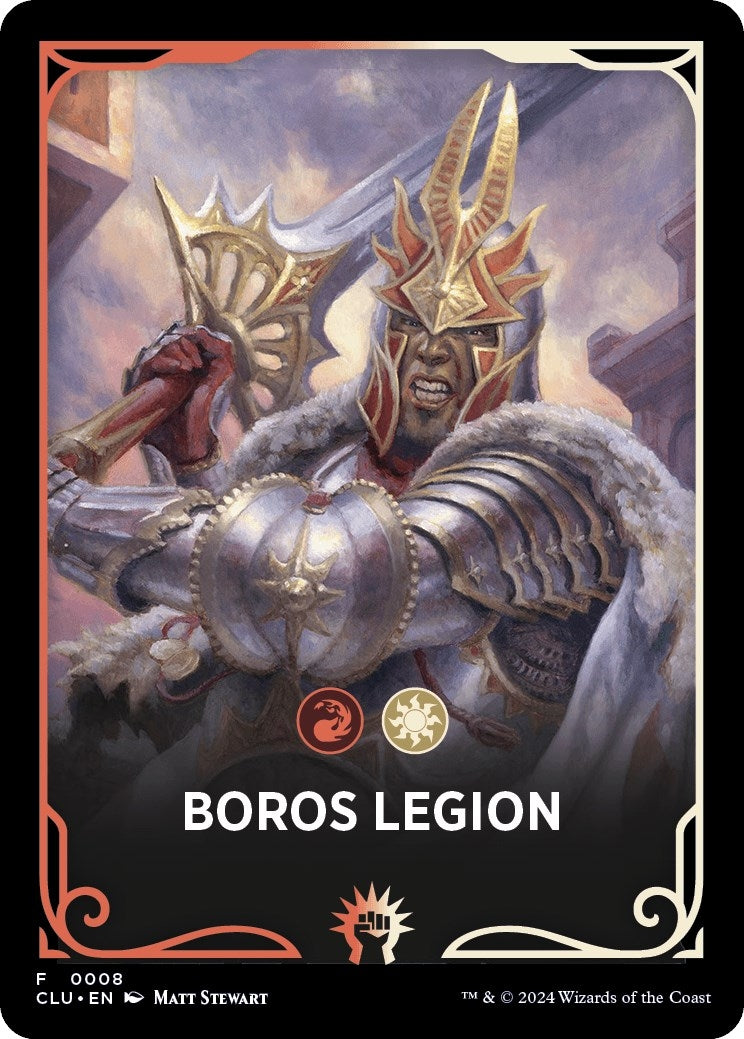 Image for Boros Legion Theme Card (8) - Magic: The Gathering