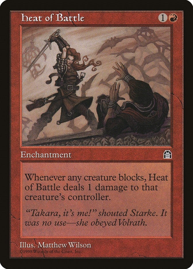 Image for Heat of Battle - Magic: The Gathering
