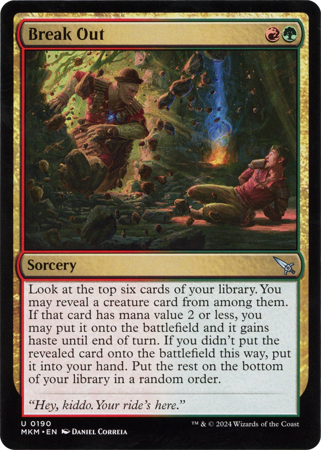 Image for Break Out (a) (190) (MKM) - Magic: The Gathering