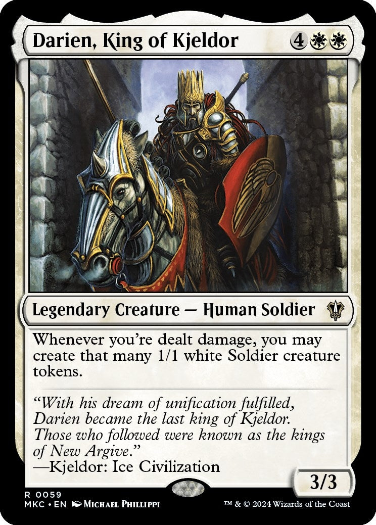 Image for Darien, King of Kjeldor (59) (MKC) - Magic: The Gathering