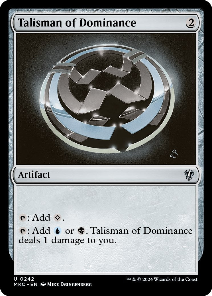 Image for Talisman of Dominance (242) - Magic: The Gathering