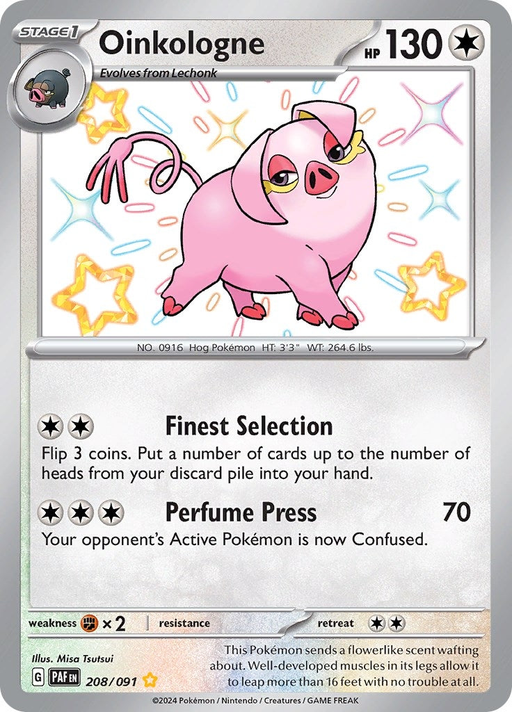 Image for Oinkologne (208/091) (PAF) - Pokemon