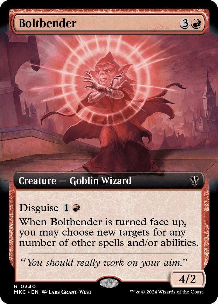 Image for Boltbender (Extended Art) (340) (MKC) - Magic: The Gathering