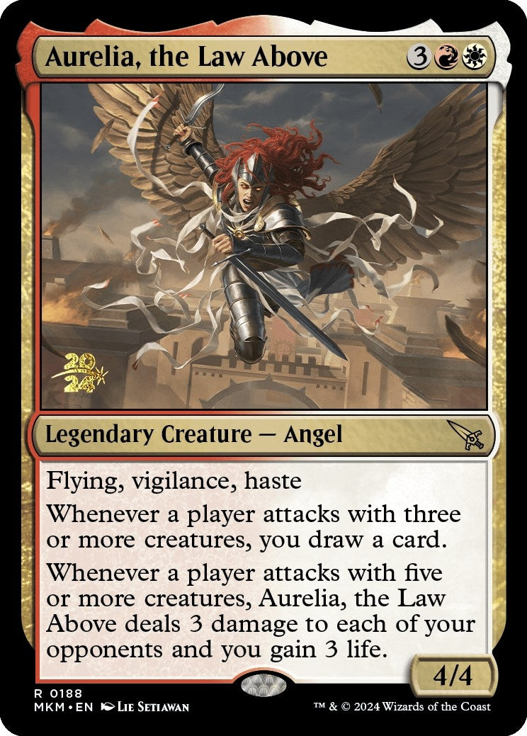 Image for Aurelia, the Law Above (188) - Magic: The Gathering