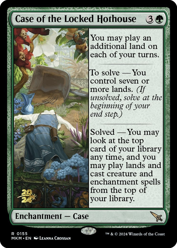 Image for Case of the Locked Hothouse (155) - Magic: The Gathering
