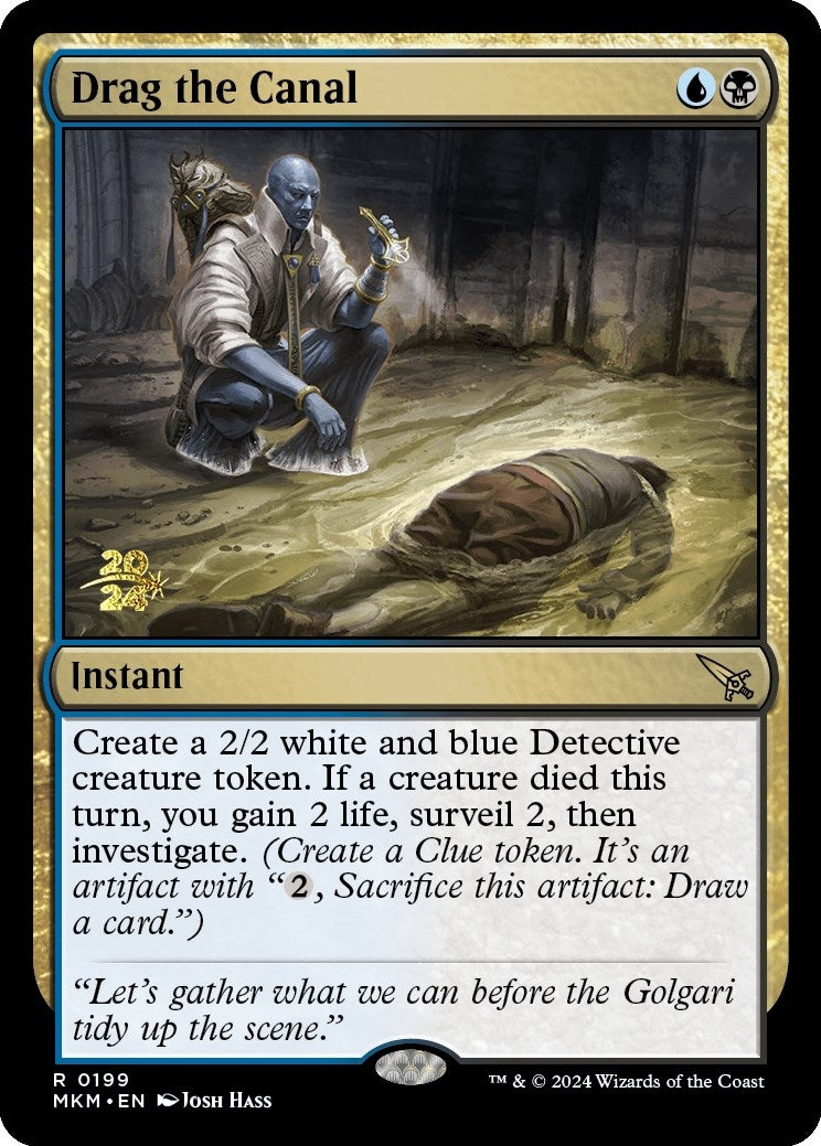 Image for Drag the Canal (199) - Magic: The Gathering