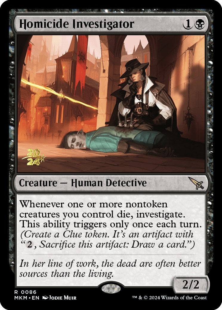Image for Homicide Investigator (86) - Magic: The Gathering