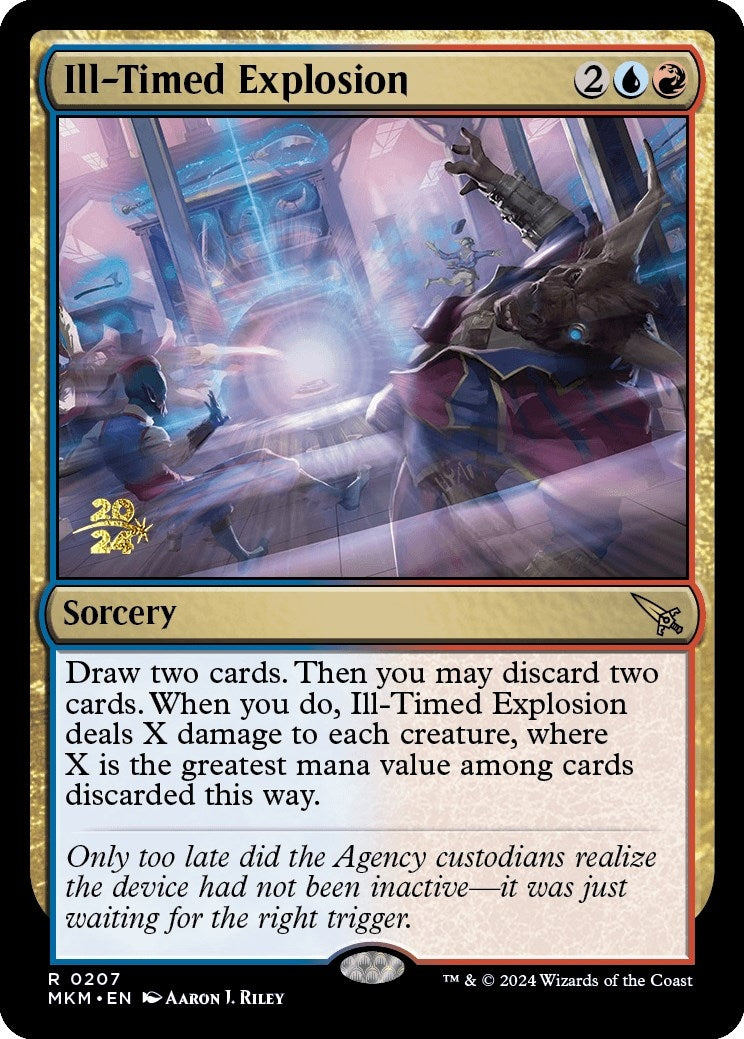 Image for Ill-Timed Explosion (207) - Magic: The Gathering