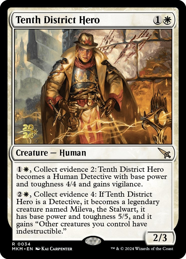 Image for Tenth District Hero (34) - Magic: The Gathering