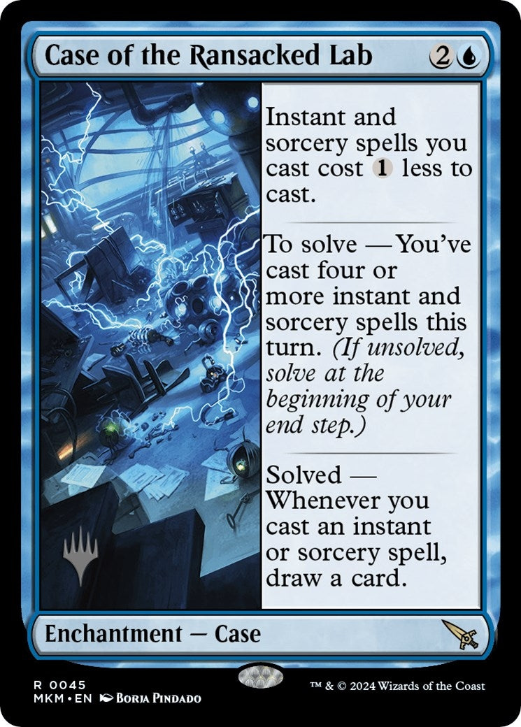 Image for Case of the Ransacked Lab (45) - Magic: The Gathering