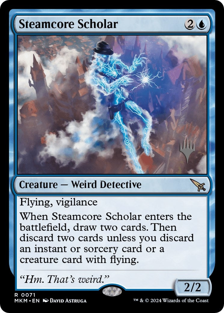 Image for Steamcore Scholar (71) (PPMKM) - Magic: The Gathering