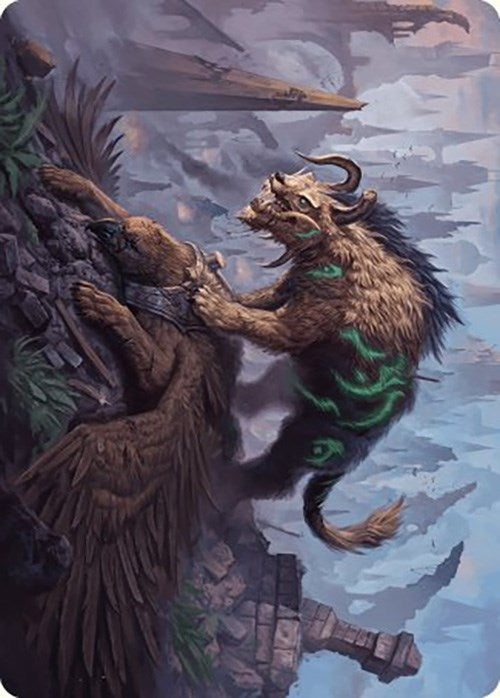 Image for Axebane Ferox Art Card (13) (ASMKM) - Magic: The Gathering
