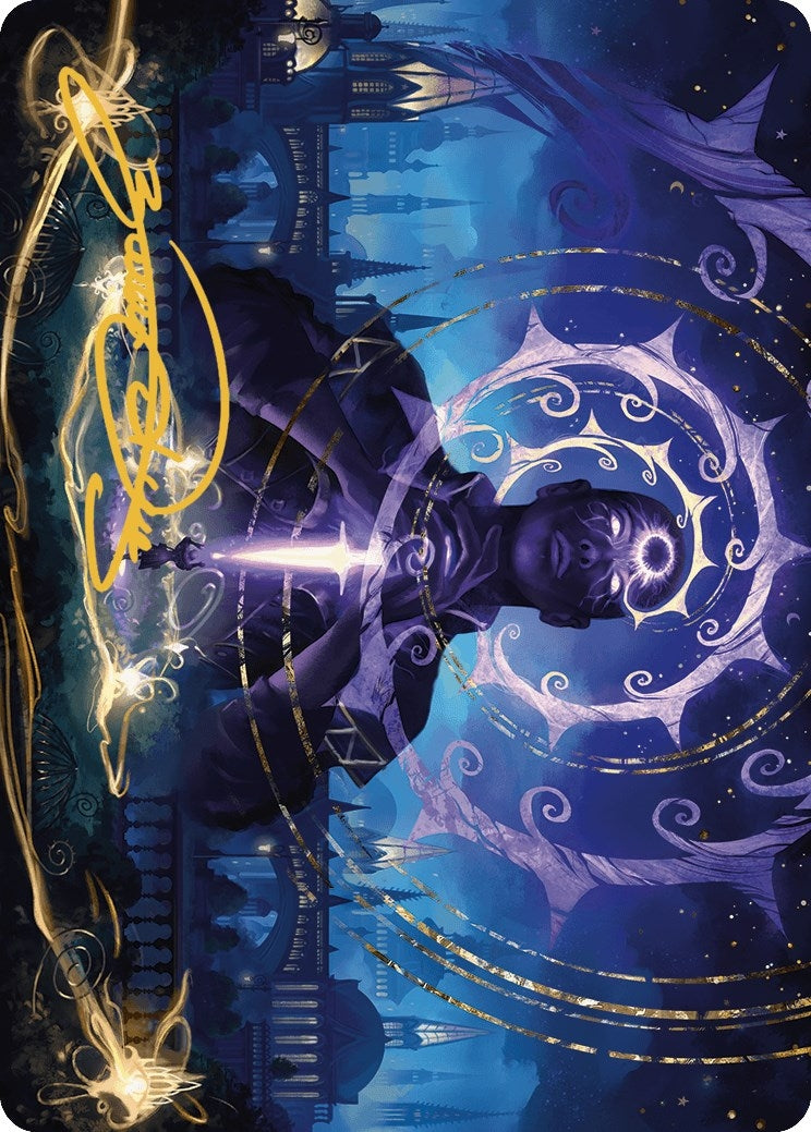 Image for Coerced to Kill Art Card (Gold-Stamped Signature) (17) (ASMKM) - Magic: The Gathering