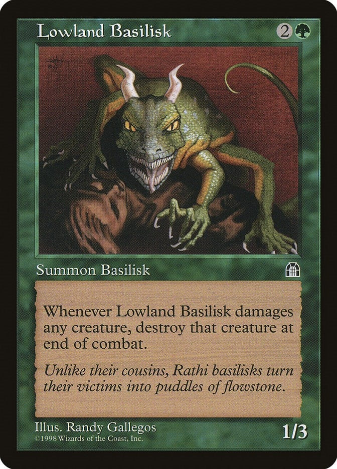 Image for Lowland Basilisk - Magic: The Gathering