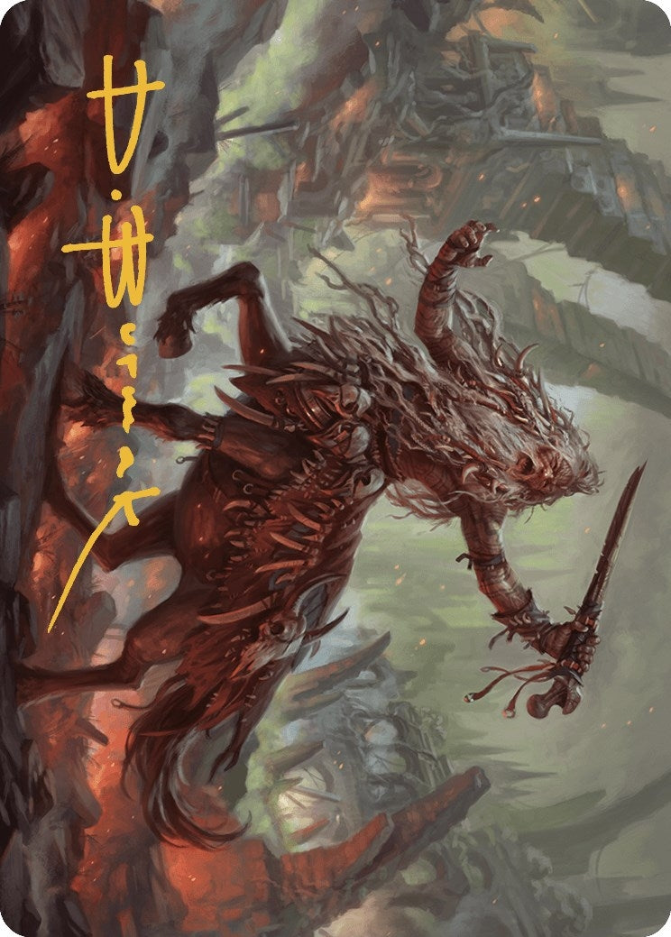 Image for Yarus, Roar of the Old Gods Art Card (24/49) (Gold-Stamped Signature) (24) - Magic: The Gathering