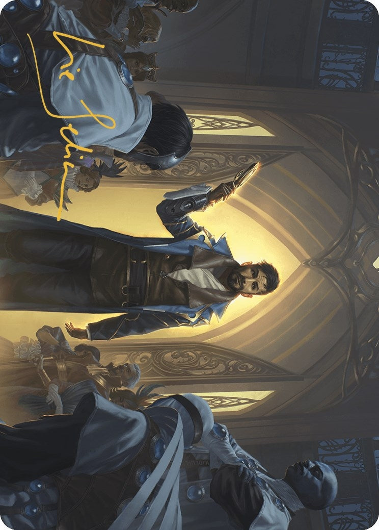 Image for Auspicious Arrival Art Card (Gold-Stamped Signature) (2) (ASMKM) - Magic: The Gathering