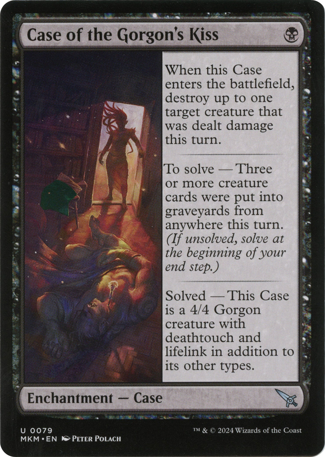 Image for Case of the Gorgon's Kiss (b) (79) (MKM) - Magic: The Gathering