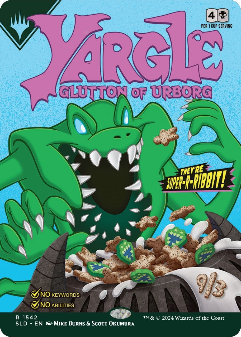 Image for Yargle, Glutton of Urborg (1542) - Magic: The Gathering