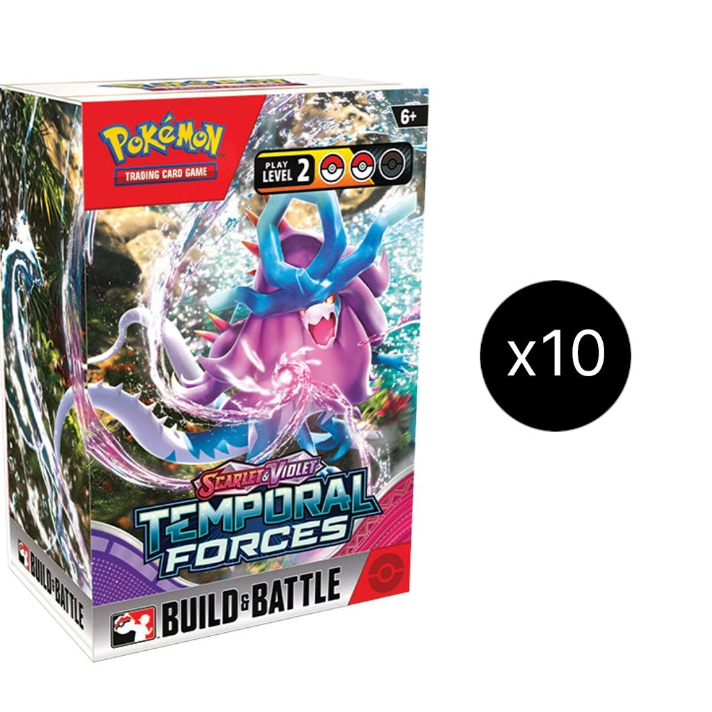 Image for Temporal Forces Build & Battle Box Display - Pokemon