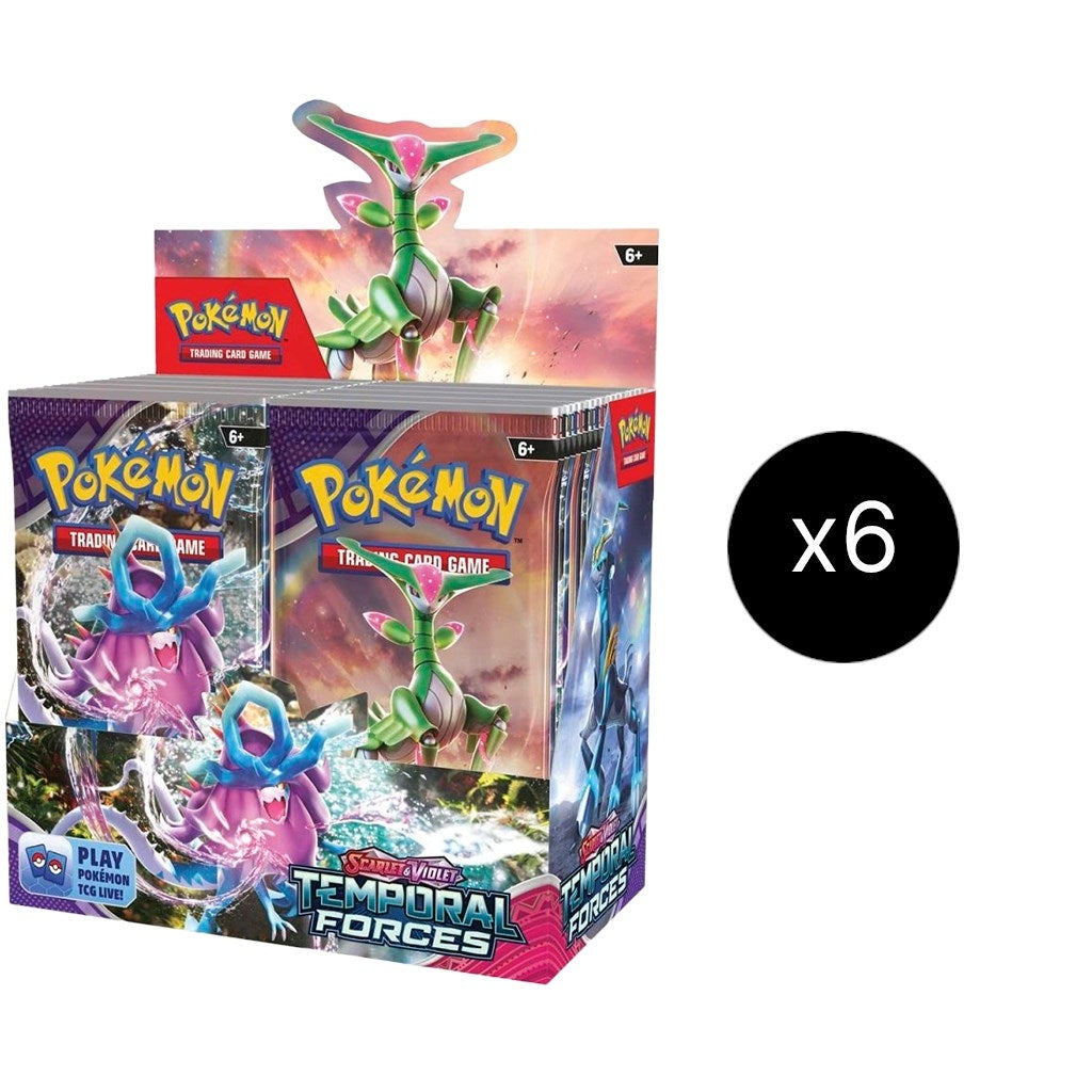 Image for Temporal Forces Booster Box Case - Pokemon