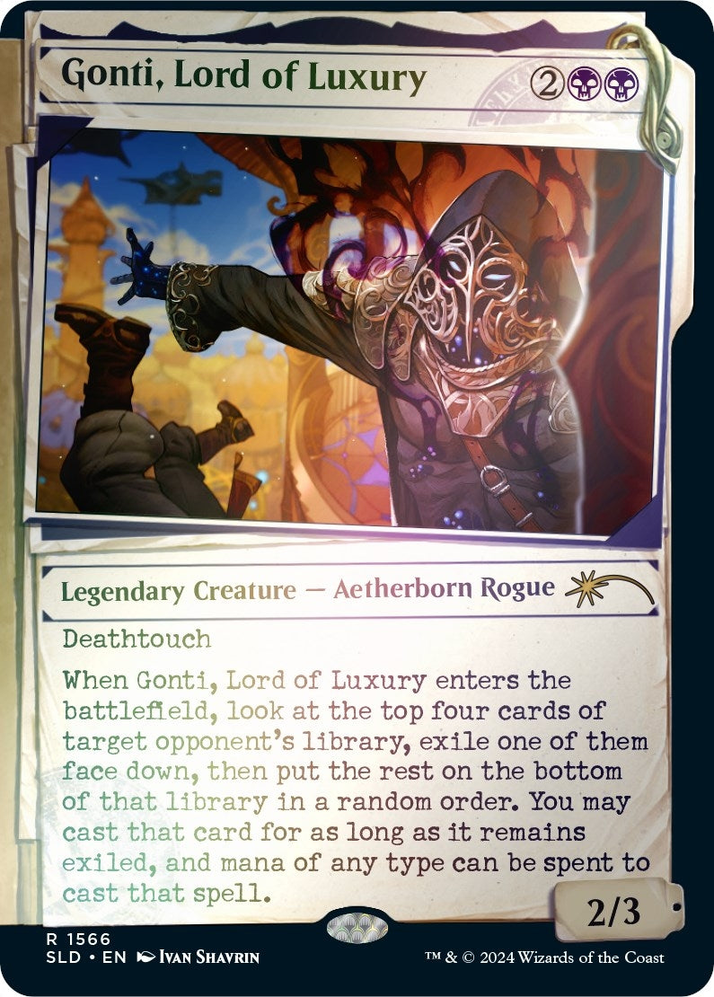 Image for Gonti, Lord of Luxury (Rainbow Foil) (1566) - Magic: The Gathering