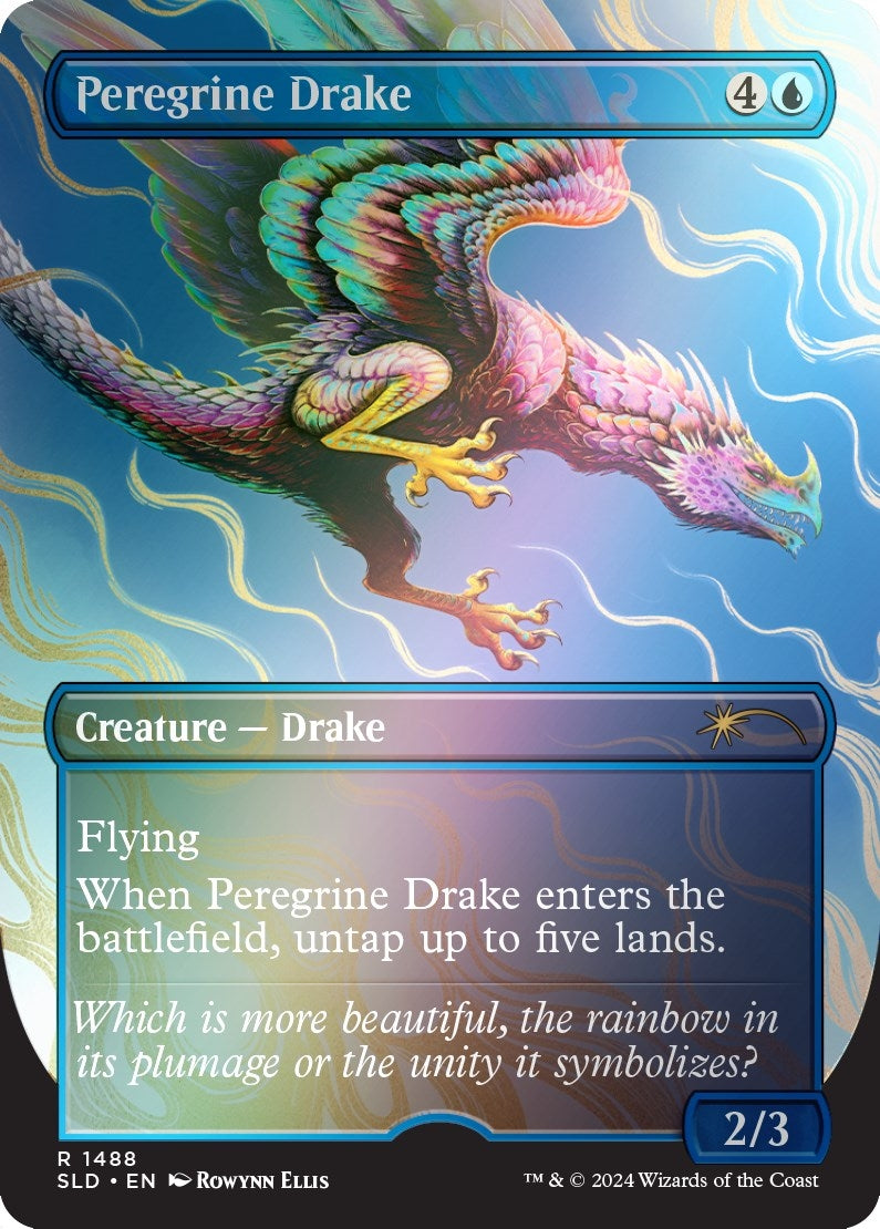 Image for Peregrine Drake (Rainbow Foil) (1488) - Magic: The Gathering