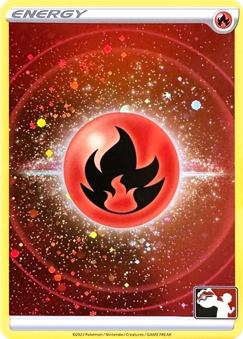 Image for Fire Energy (Prize Pack Series 3) (Cosmos Holo) - Pokemon