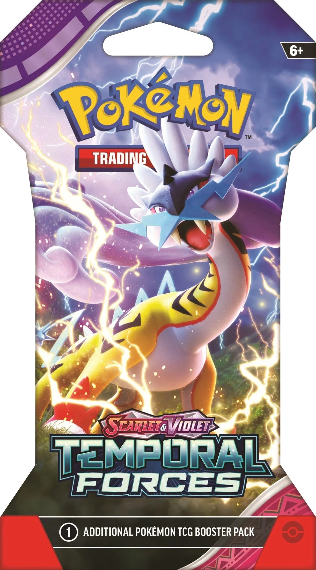 Image for Temporal Forces Sleeved Booster Pack - Pokemon