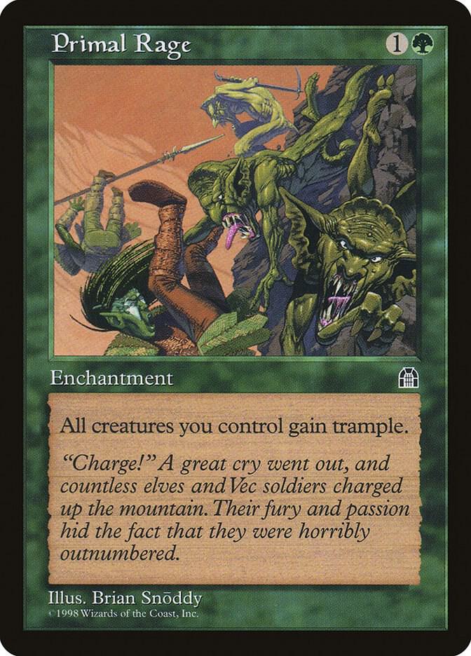 Image for Primal Rage - Magic: The Gathering