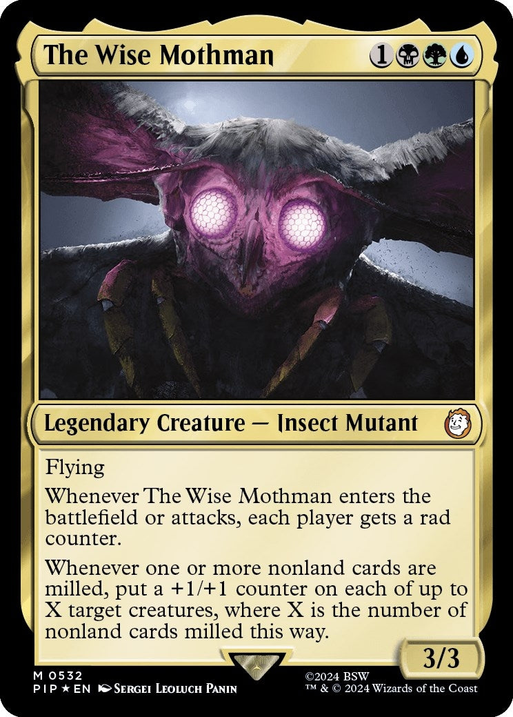 Image for The Wise Mothman (Surge Foil) (532) - Magic: The Gathering