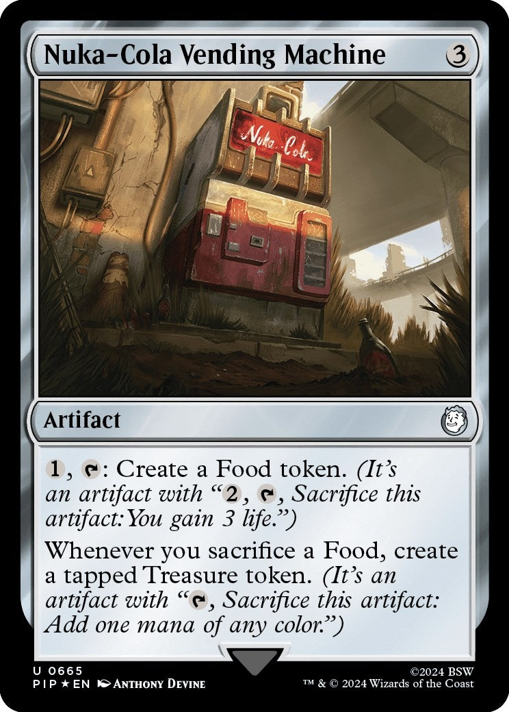 Image for Nuka-Cola Vending Machine (Surge Foil) (665) - Magic: The Gathering