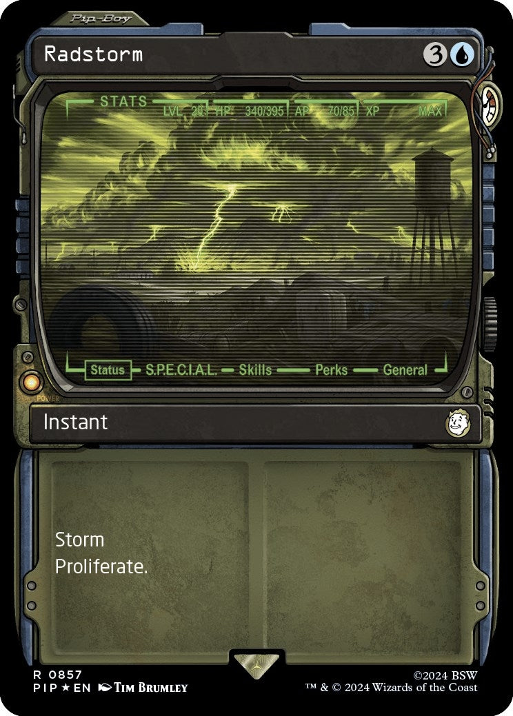 Image for Radstorm (Showcase) (Surge Foil) (857) - Magic: The Gathering