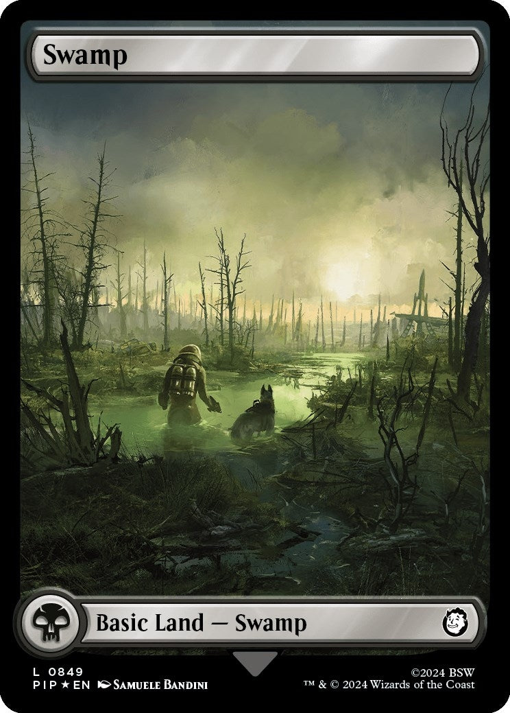 Image for Swamp (0849) (Surge Foil) (849) - Magic: The Gathering