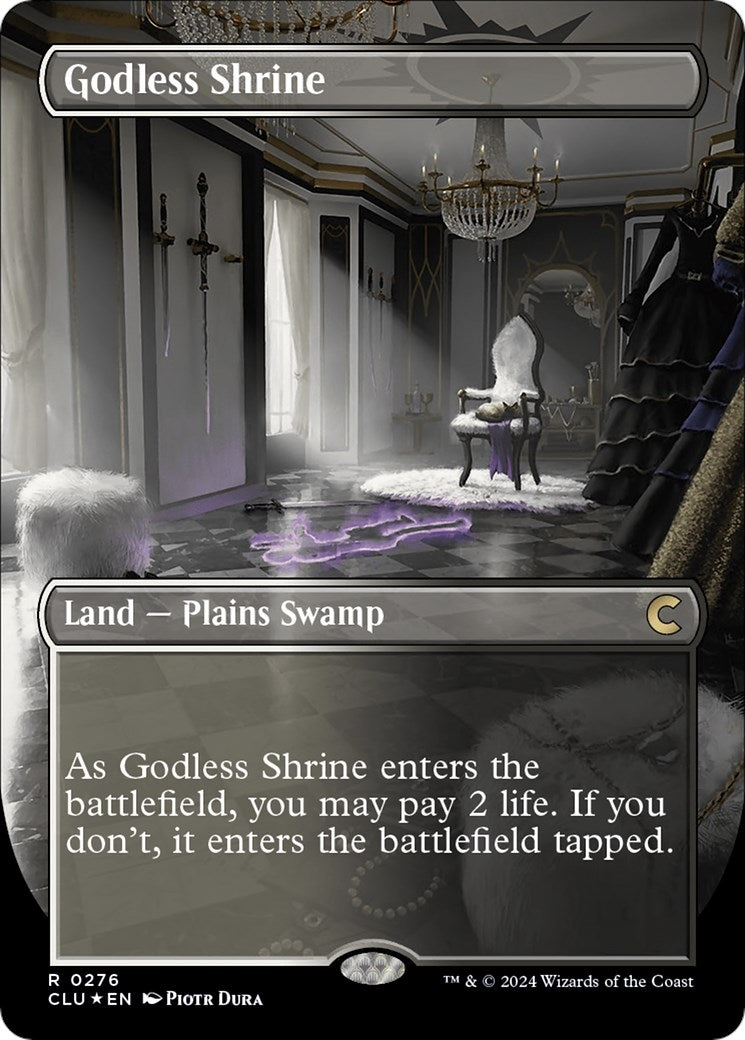 Image for Godless Shrine (Borderless) (276) - Magic: The Gathering