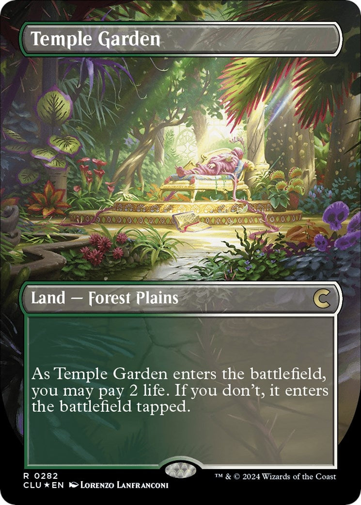 Image for Temple Garden (Borderless) (282) - Magic: The Gathering