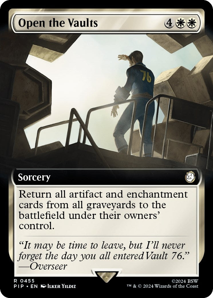 Image for Open the Vaults (Extended Art) (455) - Magic: The Gathering