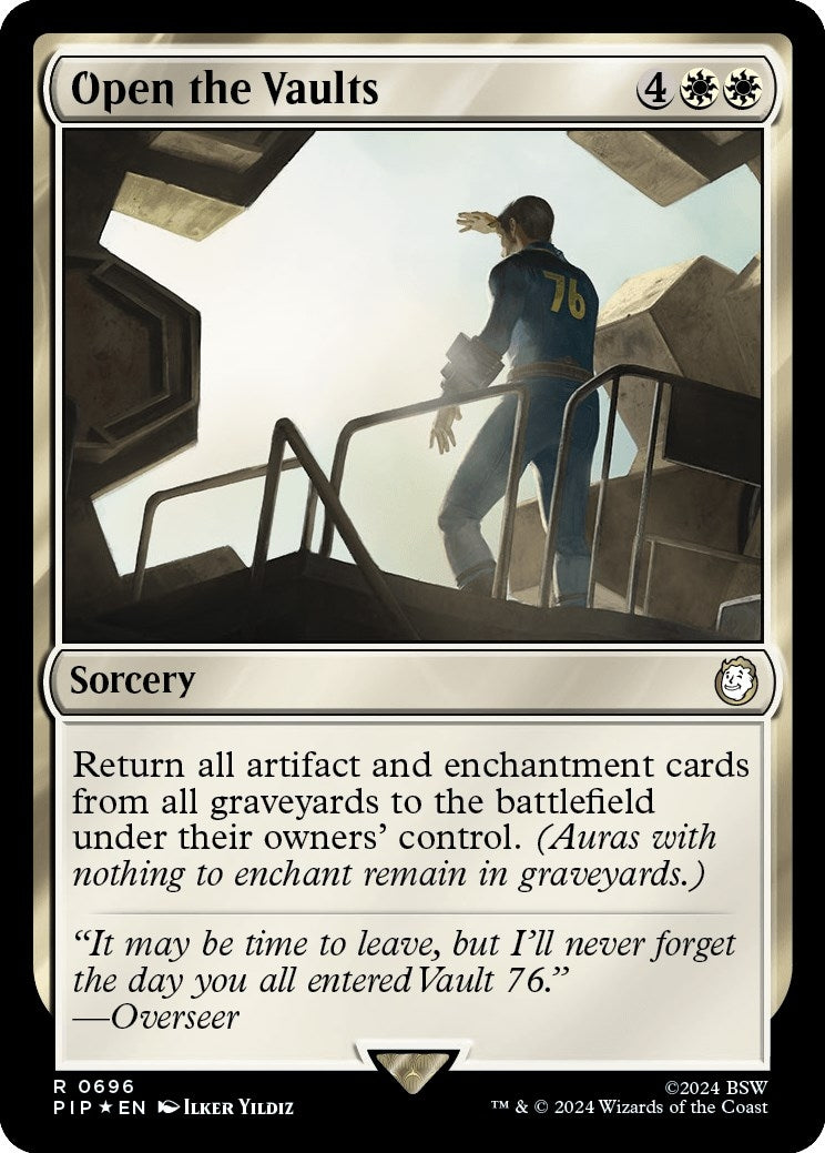 Image for Open the Vaults (Surge Foil) (696) - Magic: The Gathering