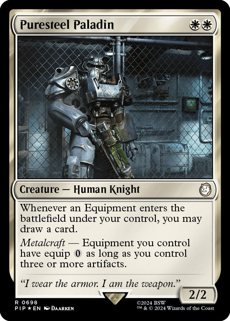 Image for Puresteel Paladin (Surge Foil) (698) - Magic: The Gathering