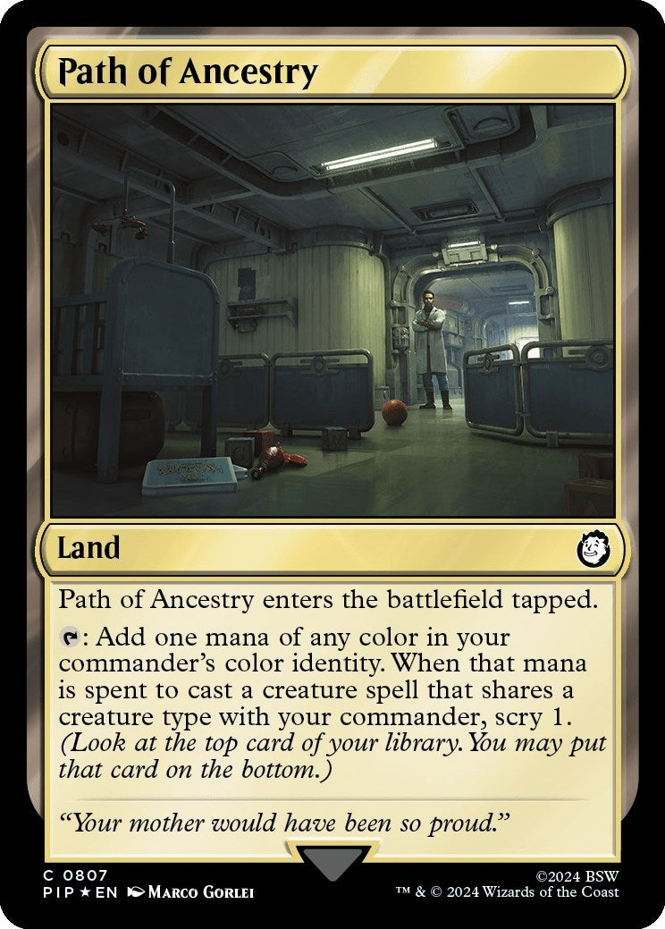 Image for Path of Ancestry (Surge Foil) (807) - Magic: The Gathering