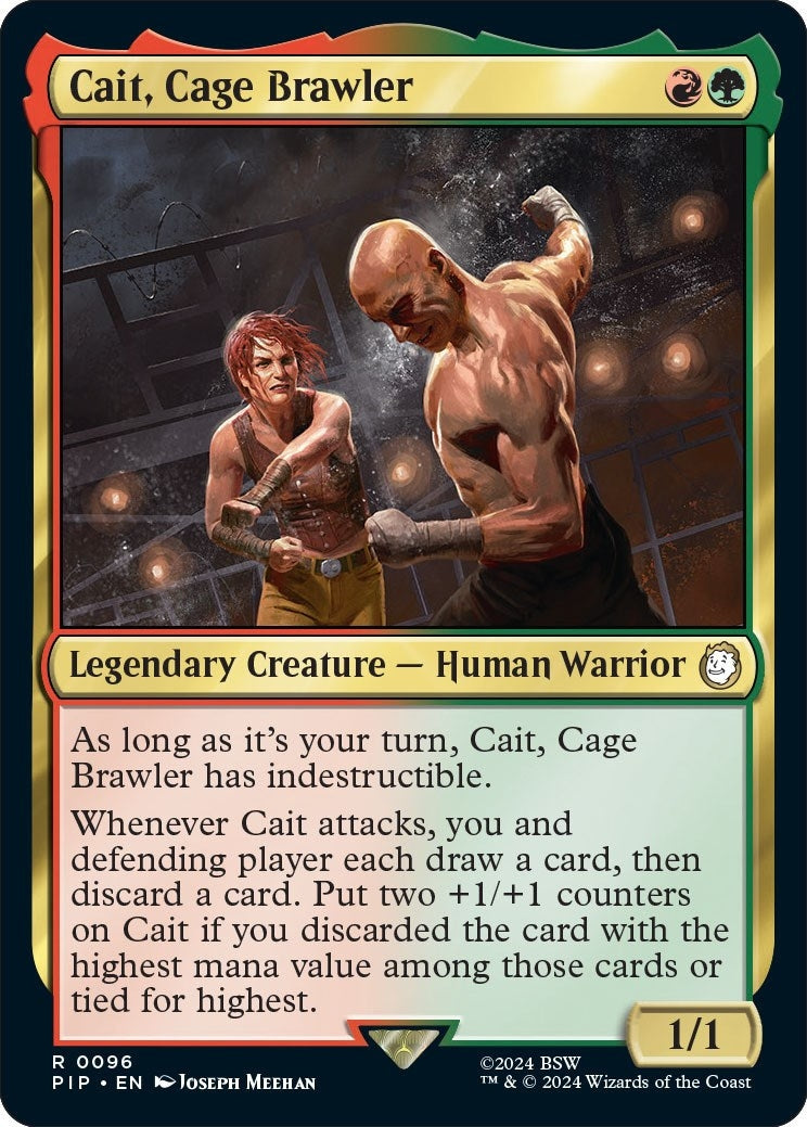 Image for Cait, Cage Brawler (96) - Magic: The Gathering