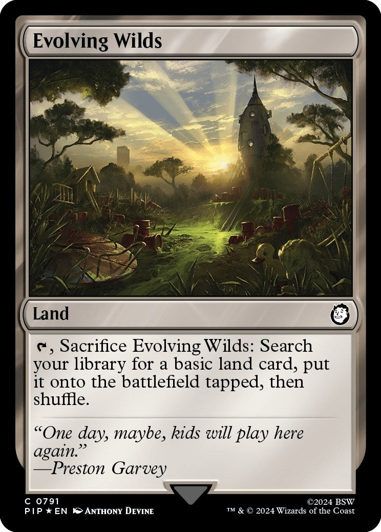 Image for Evolving Wilds (Surge Foil) (791) - Magic: The Gathering