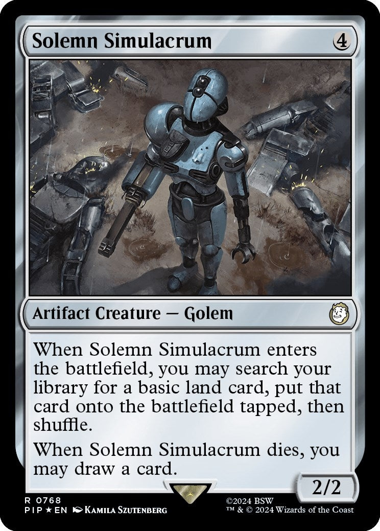 Image for Solemn Simulacrum (Surge Foil) (768) - Magic: The Gathering